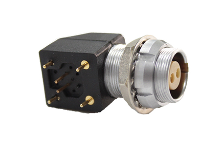 B series EXG 90 degree angled socket